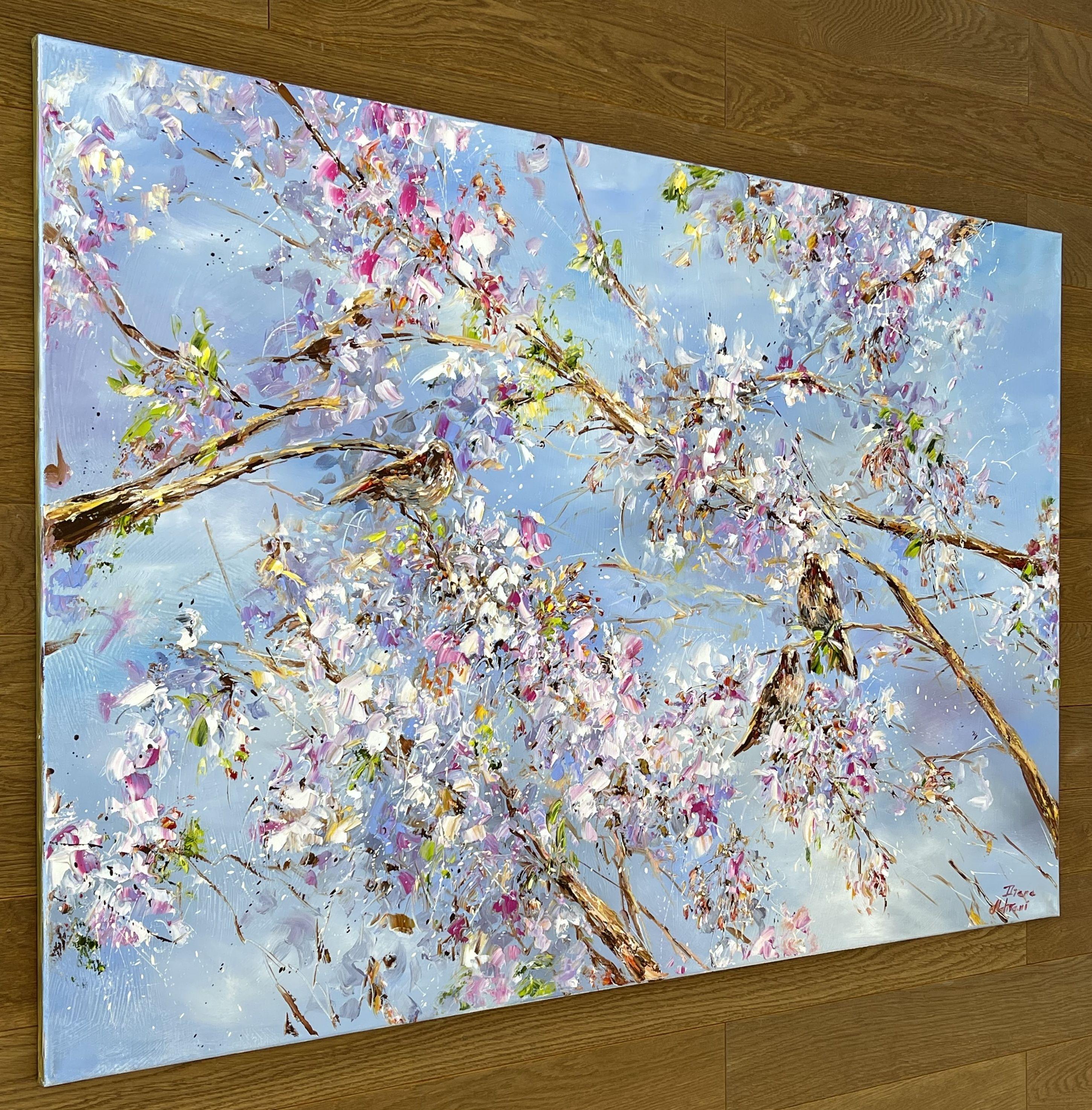 Blooming Branches, Painting, Oil on Canvas 1