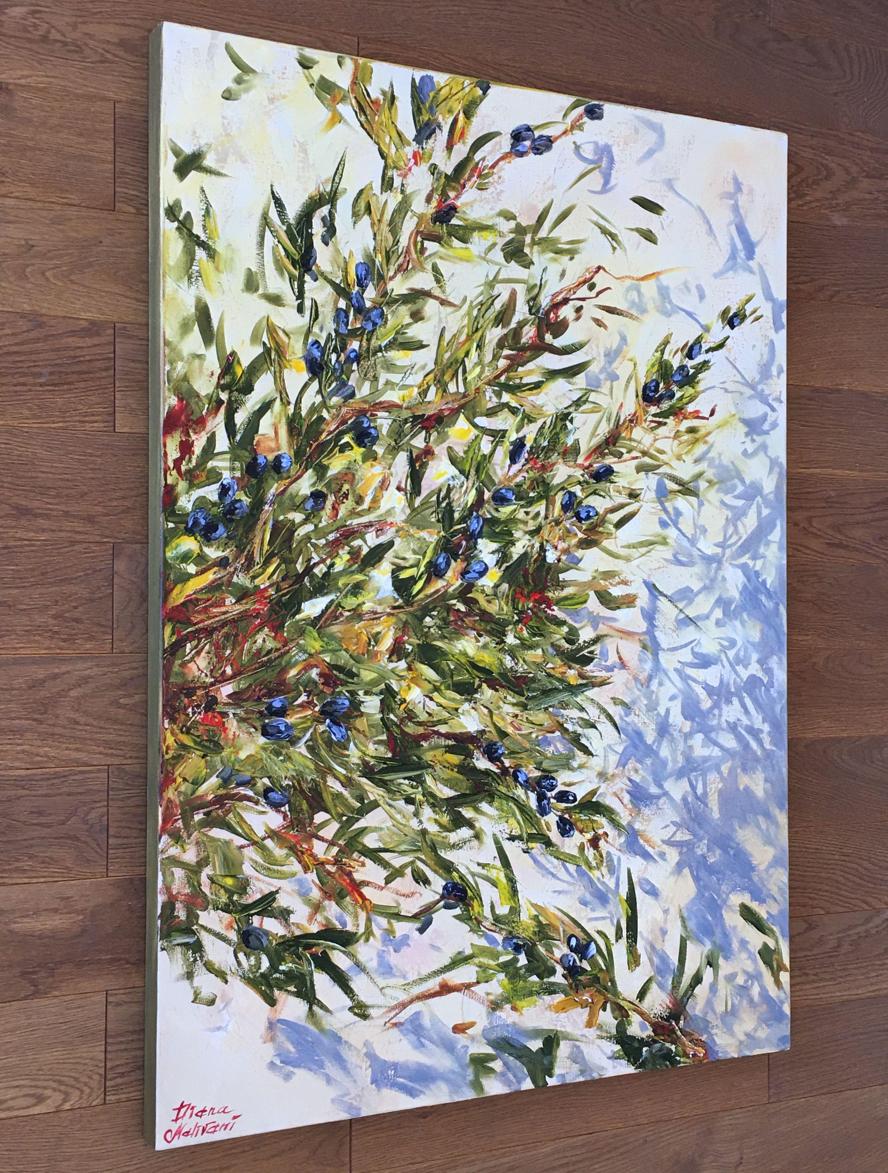 Branches d'olivier, Painting, Oil on Canvas 1