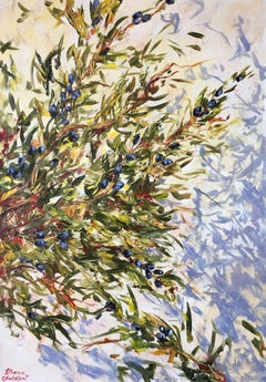 Branches d'olivier, Painting, Oil on Canvas