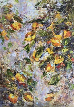 Lemons, Painting, Oil on Canvas