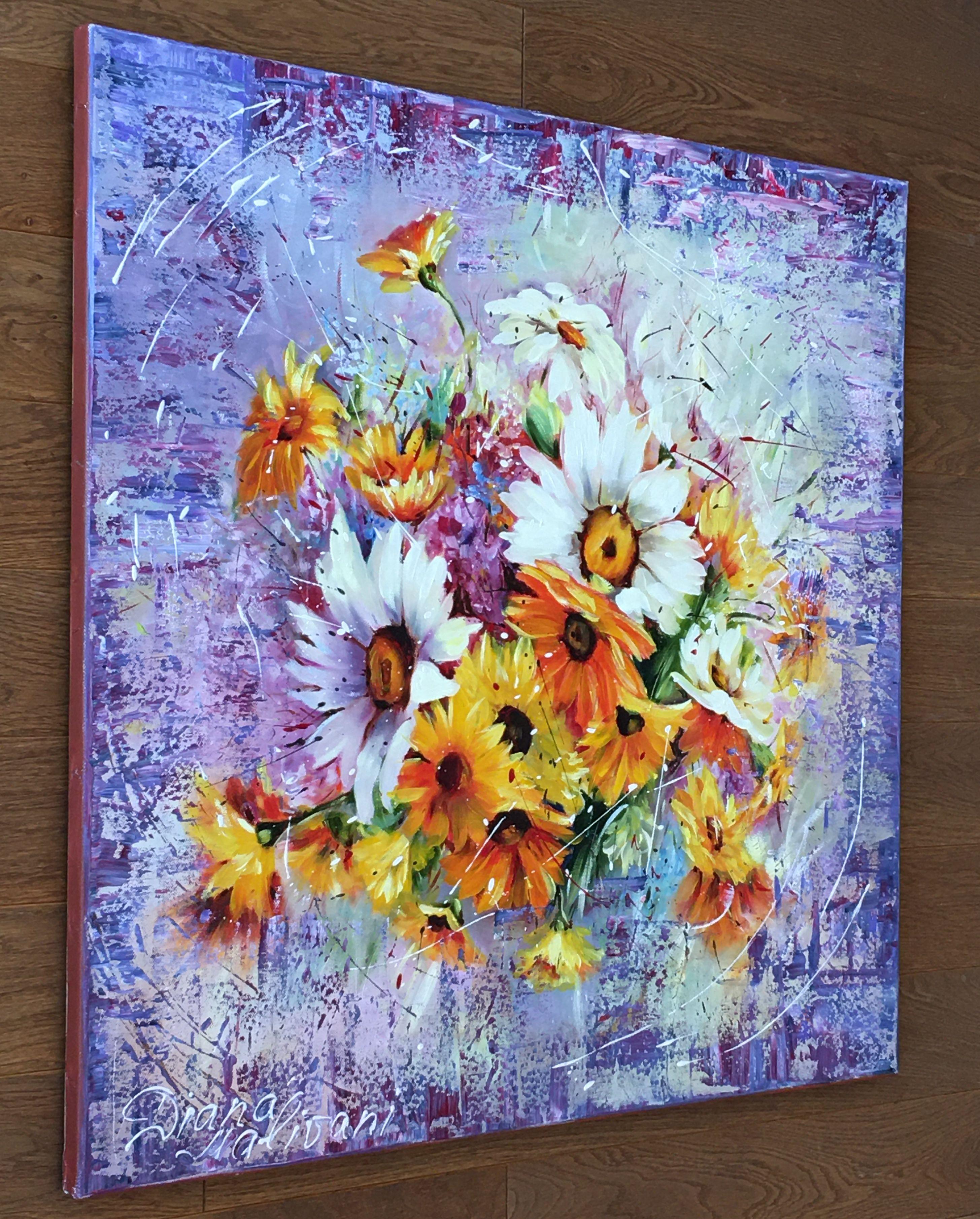 Summer Bouquet, Painting, Oil on Canvas 1