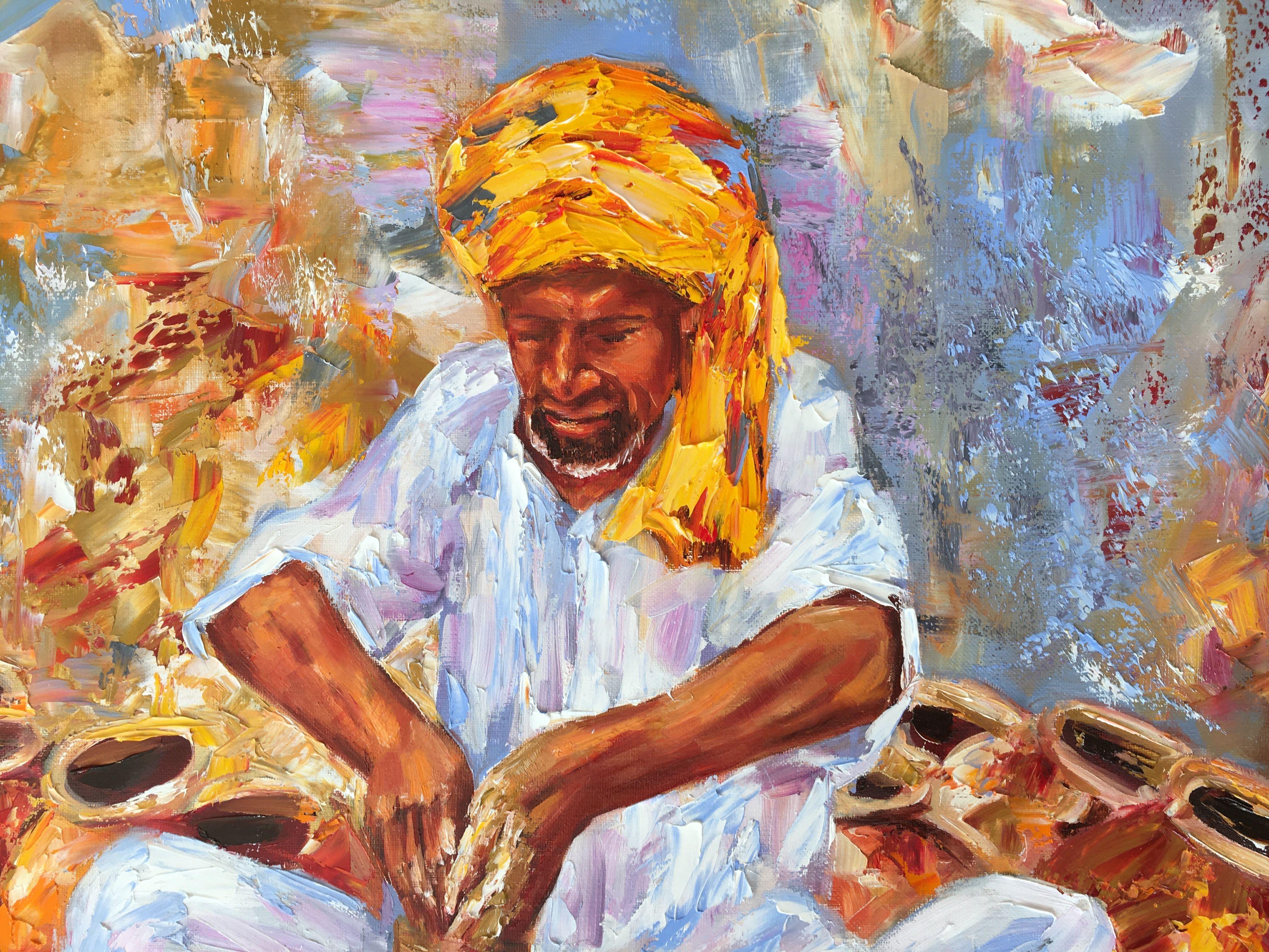 The Potter, Painting, Oil on Canvas 3