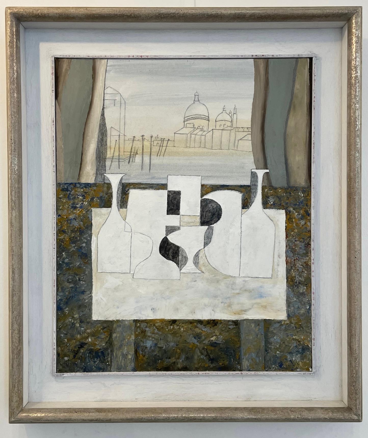Tableau with Venice - Painting by Diana Matthews