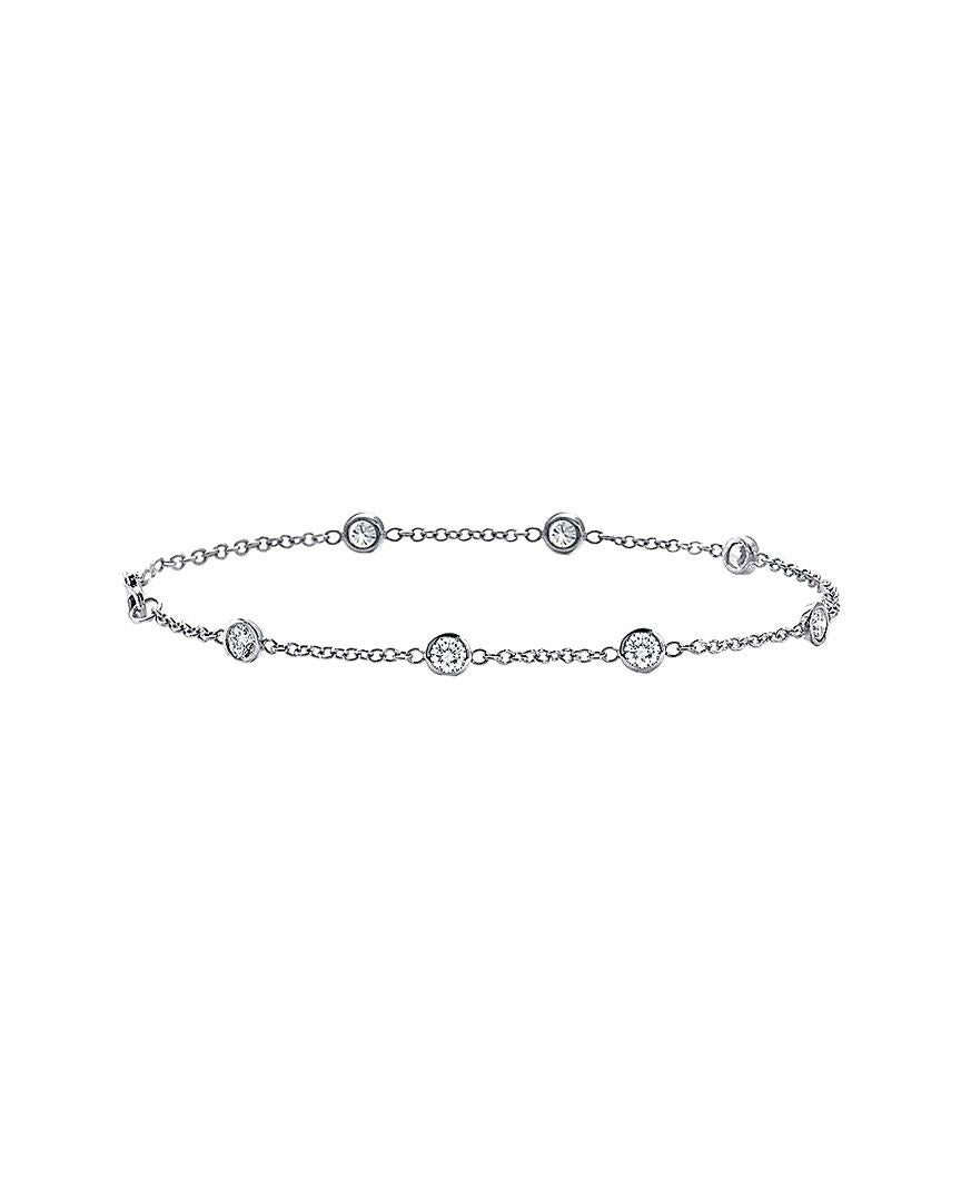 Diamonds by the yard bracelets with 7 diamonds totaling 1.00 carat set in 14 kt white gold
Diana M. is a leading supplier of top-quality fine jewelry for over 35 years.
Diana M is one-stop shop for all your jewelry shopping, carrying line of diamond