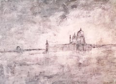 Venice, encaustic paint