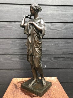 Diana of Gabii in Bronze by Ferdinand Barbedienne, France, circa 1890