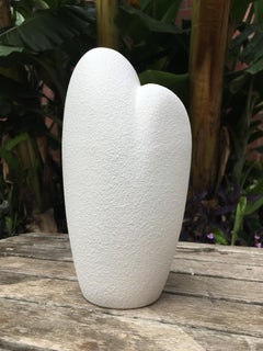 Diana Pottery Biomorphic Slipware Vase, Sydney, Australia, 1950s