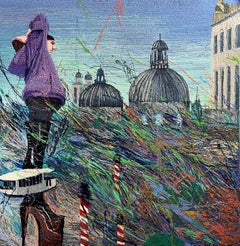 Opere d'arte tessile figurativa di artisti contemporanei - Architettura di Venezia
