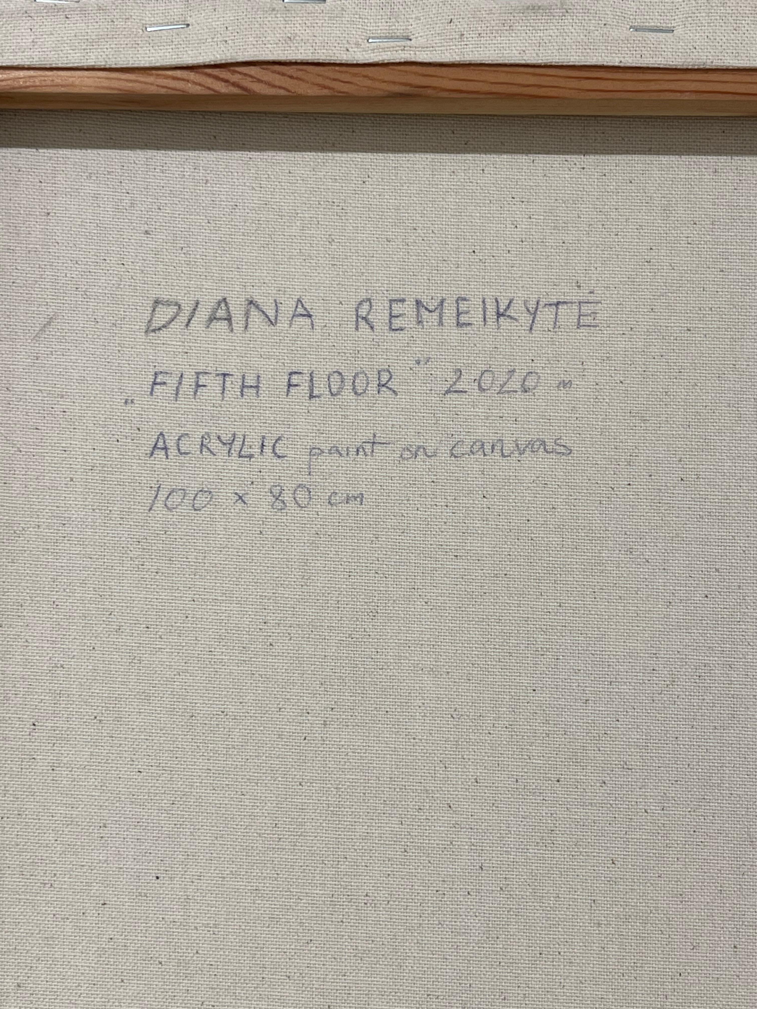 Buntes helles Öl auf Leinwand Gemälde 