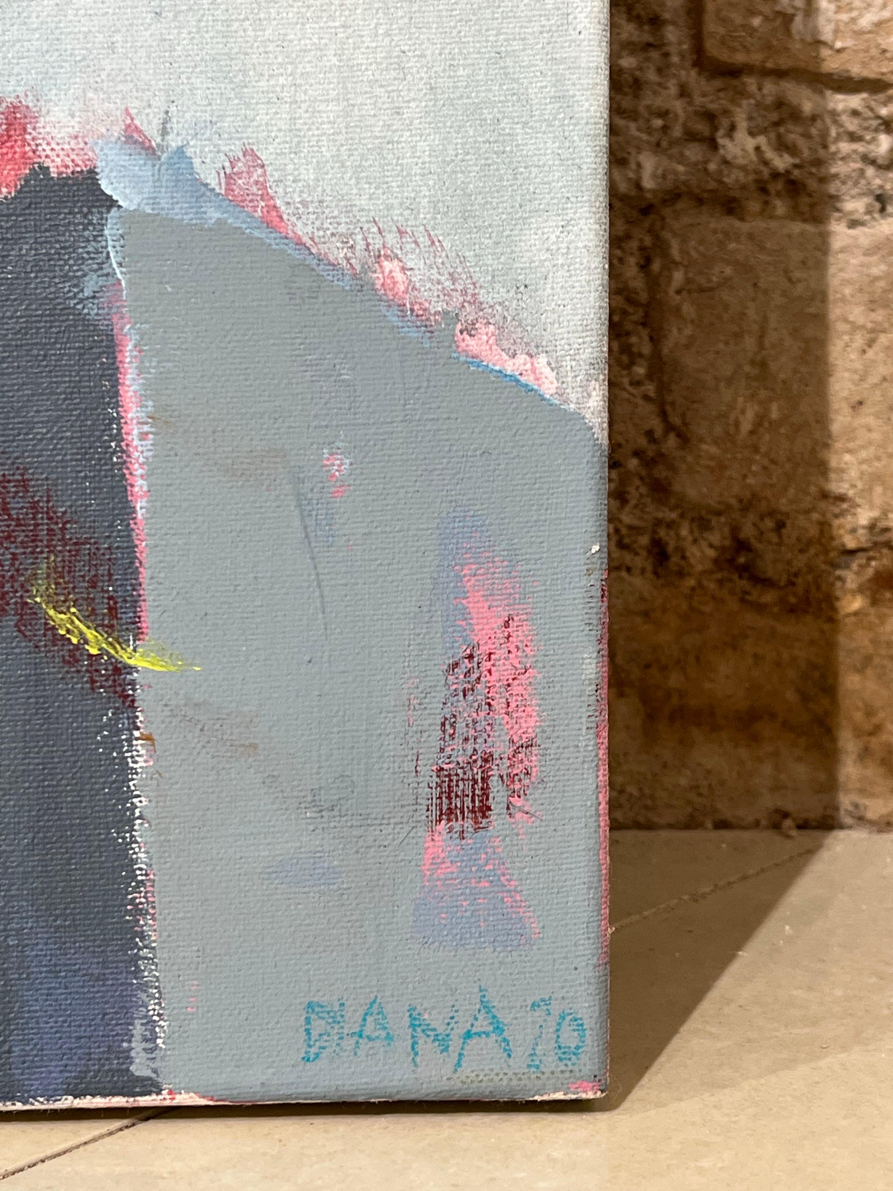 Buntes helles Öl auf Leinwand Gemälde 