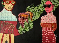 Conexión, Pintura original