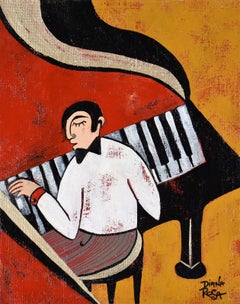 The Pianist, peinture originale