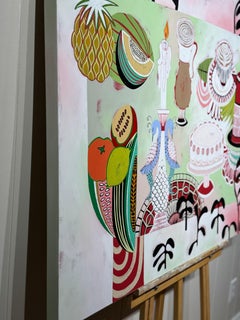 Tropical Table, Original Painting