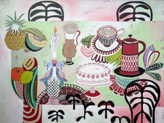 Tropical Table, Original Painting