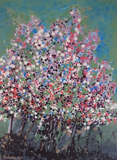 Blossom, Mixed Media on Canvas