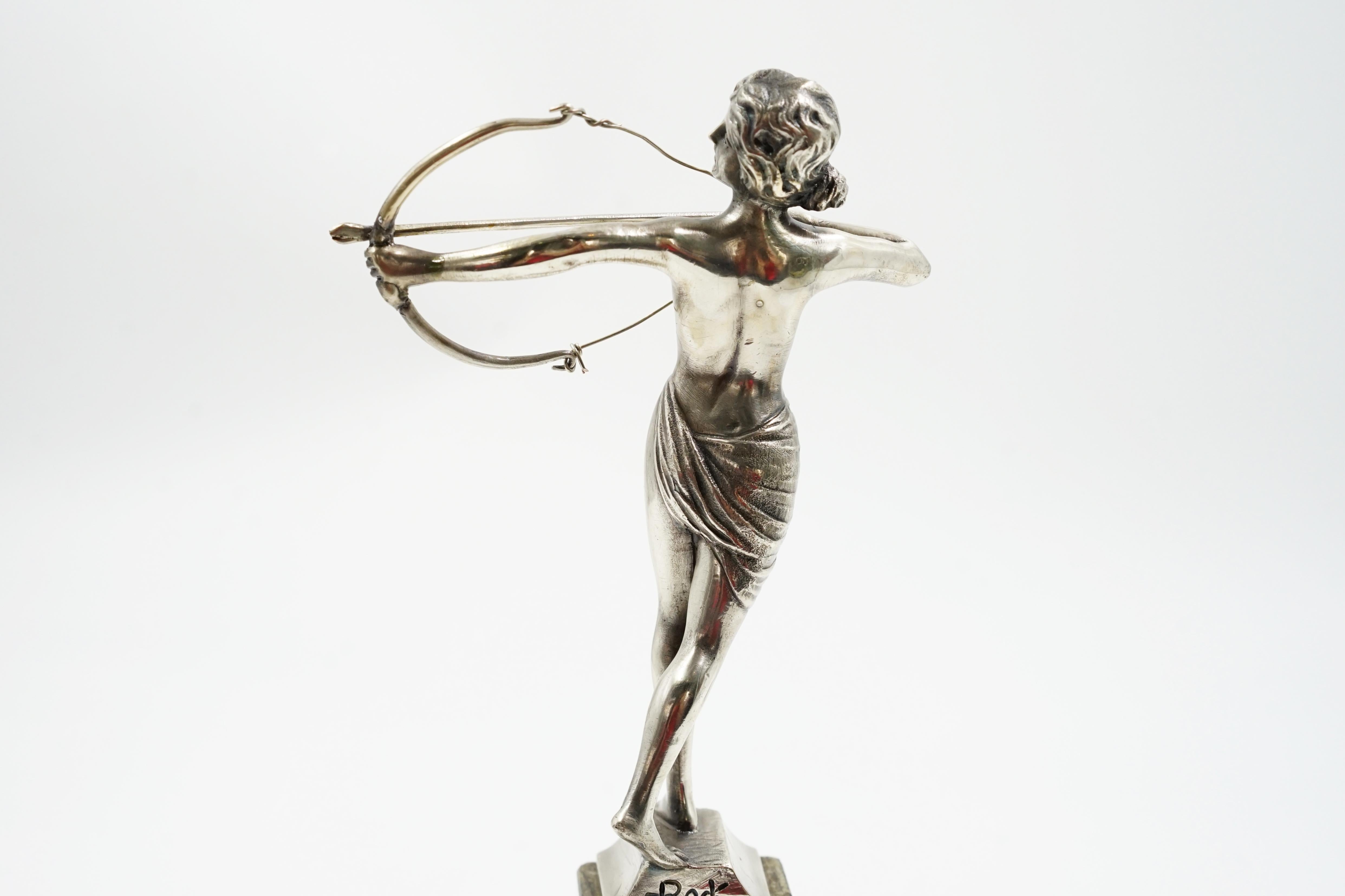 Bronze Diana the huntress sculpture Vienna bronze