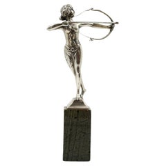 Diana, die Jägerin, Skulptur, Wiener Bronzeskulptur