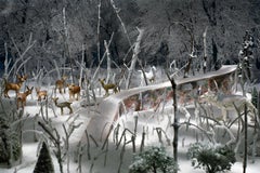 Forest Ruin (with horse and deer)
