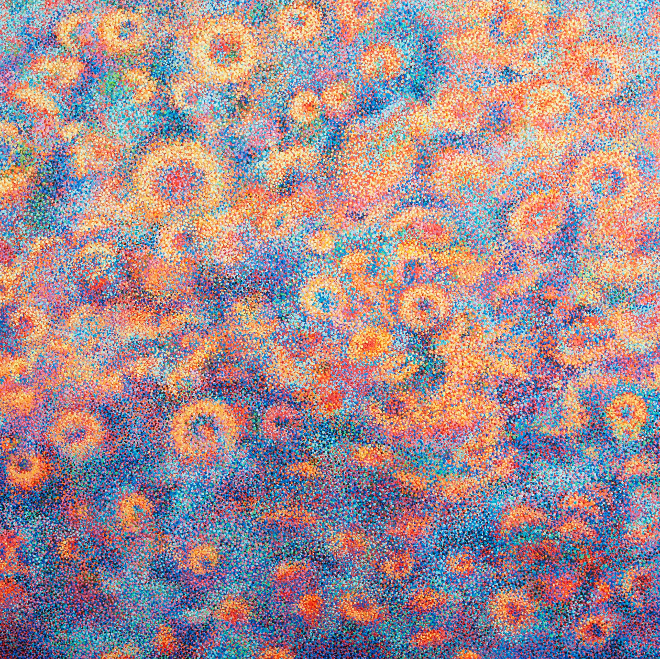 Art contemporain français par Diana Torje - Flowers Joy en vente 1