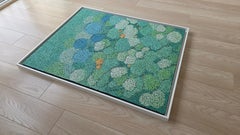 French Contemporary Art by Diana Torje - Blooming Green