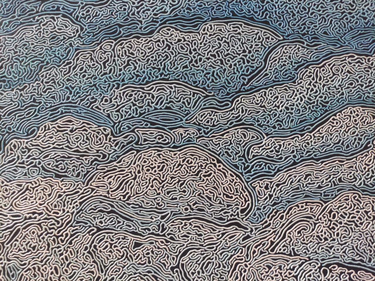 Art contemporain français de Diana Torje - Rolling Waves en vente 5