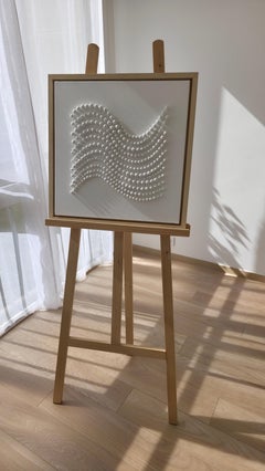 Art contemporain français de Diana Torje - Wave in White