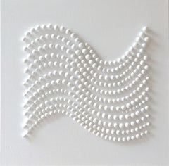 Art contemporain français de Diana Torje - Wave in White