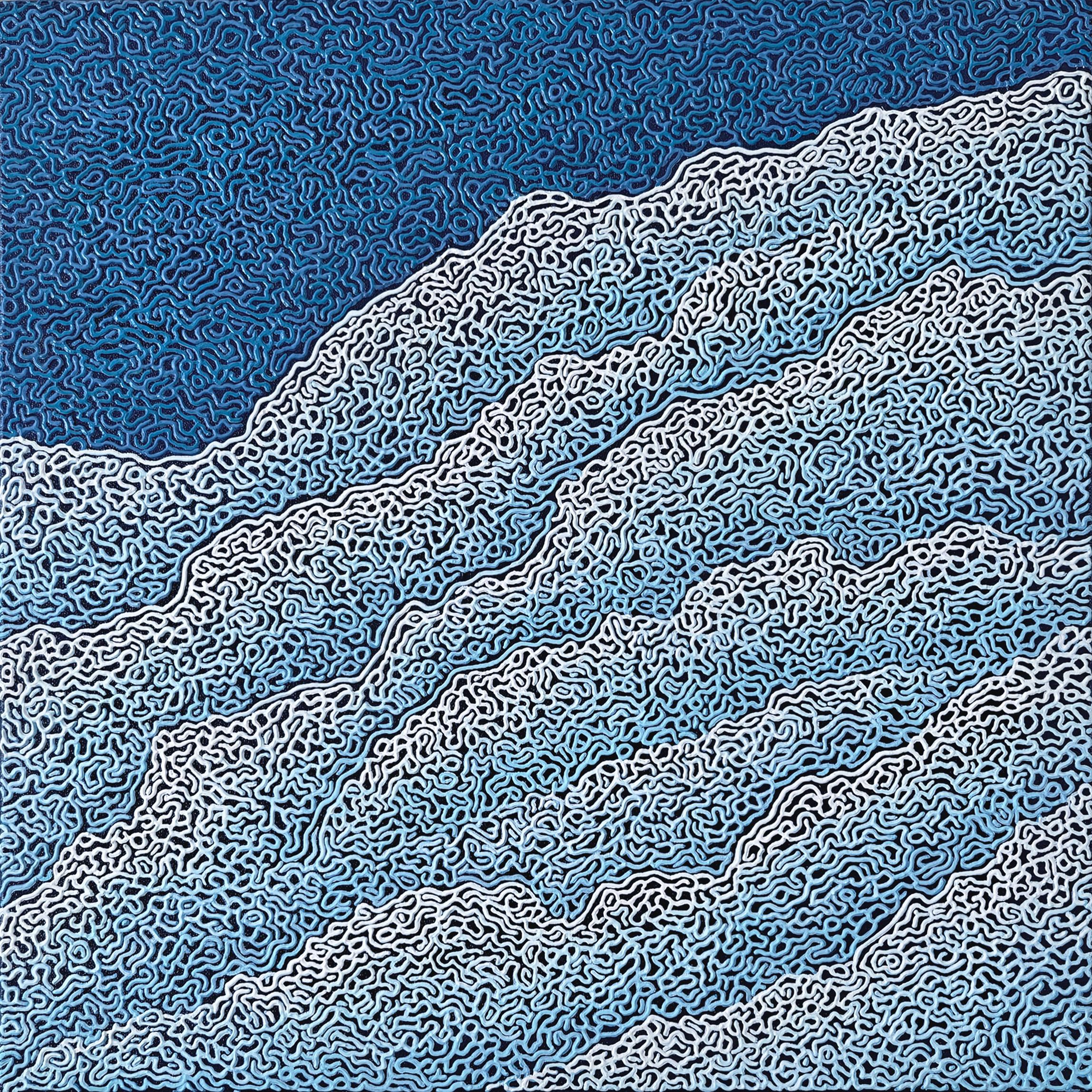 Acrílico sobre lienzo,
Blanco enmarcado, 55 x 55 x 4 cm

Diana Torje es una galardonada artista rumana nacida en 1983 y afincada en París cuyas obras han sido expuestas en exposiciones individuales y colectivas por toda Francia y el resto del mundo.