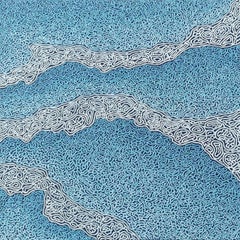 Arte contemporáneo francés de Diana Torje - Olas en movimiento