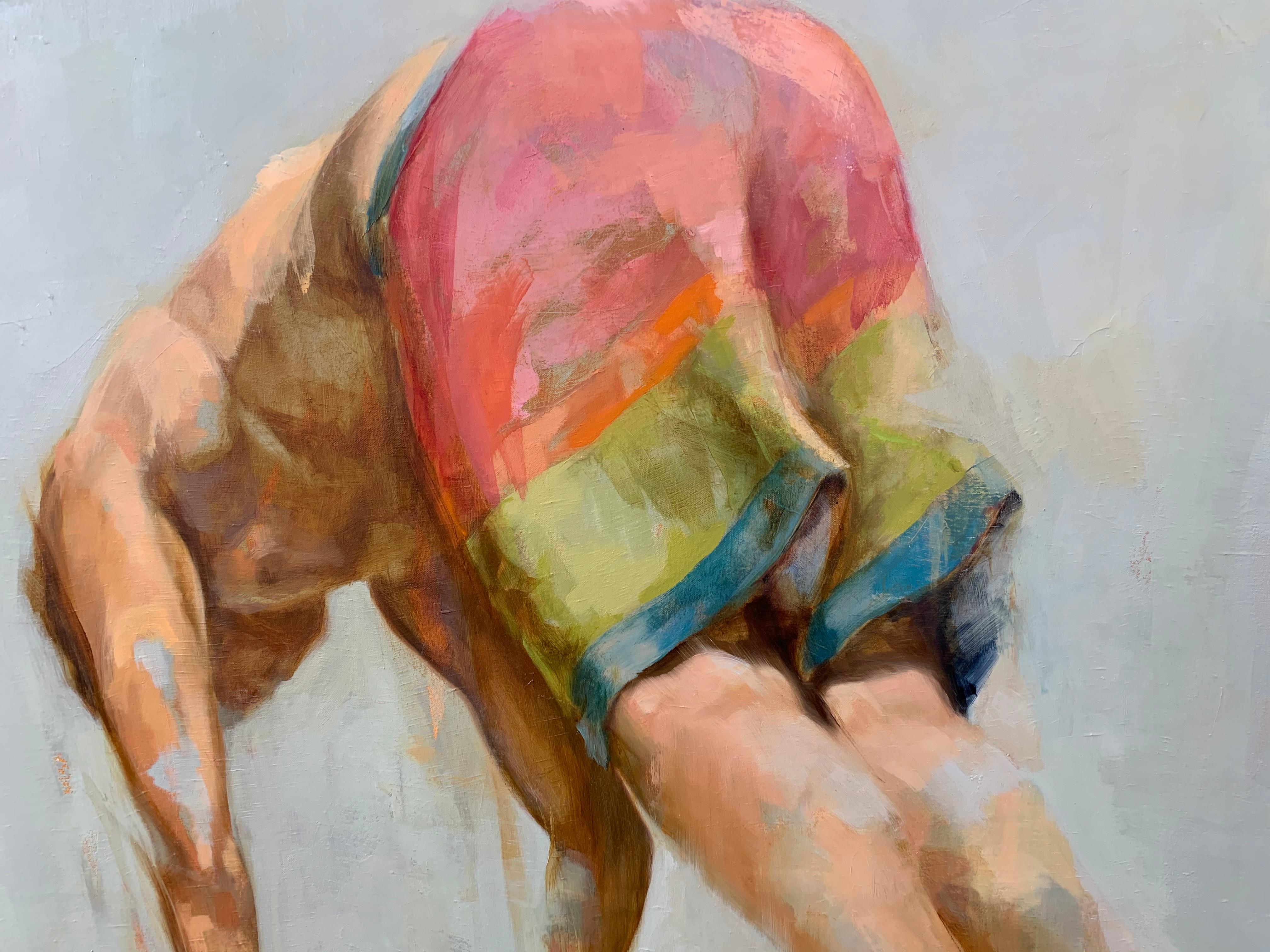 Balón de playa - Painting Contemporáneo de Diana Tremaine