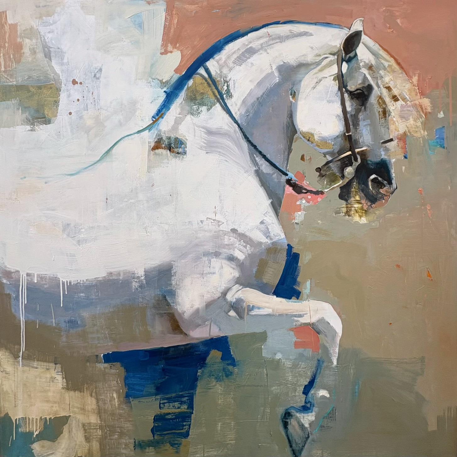 Diana Tremaine Animal Painting - Feria (Carnival Parade)