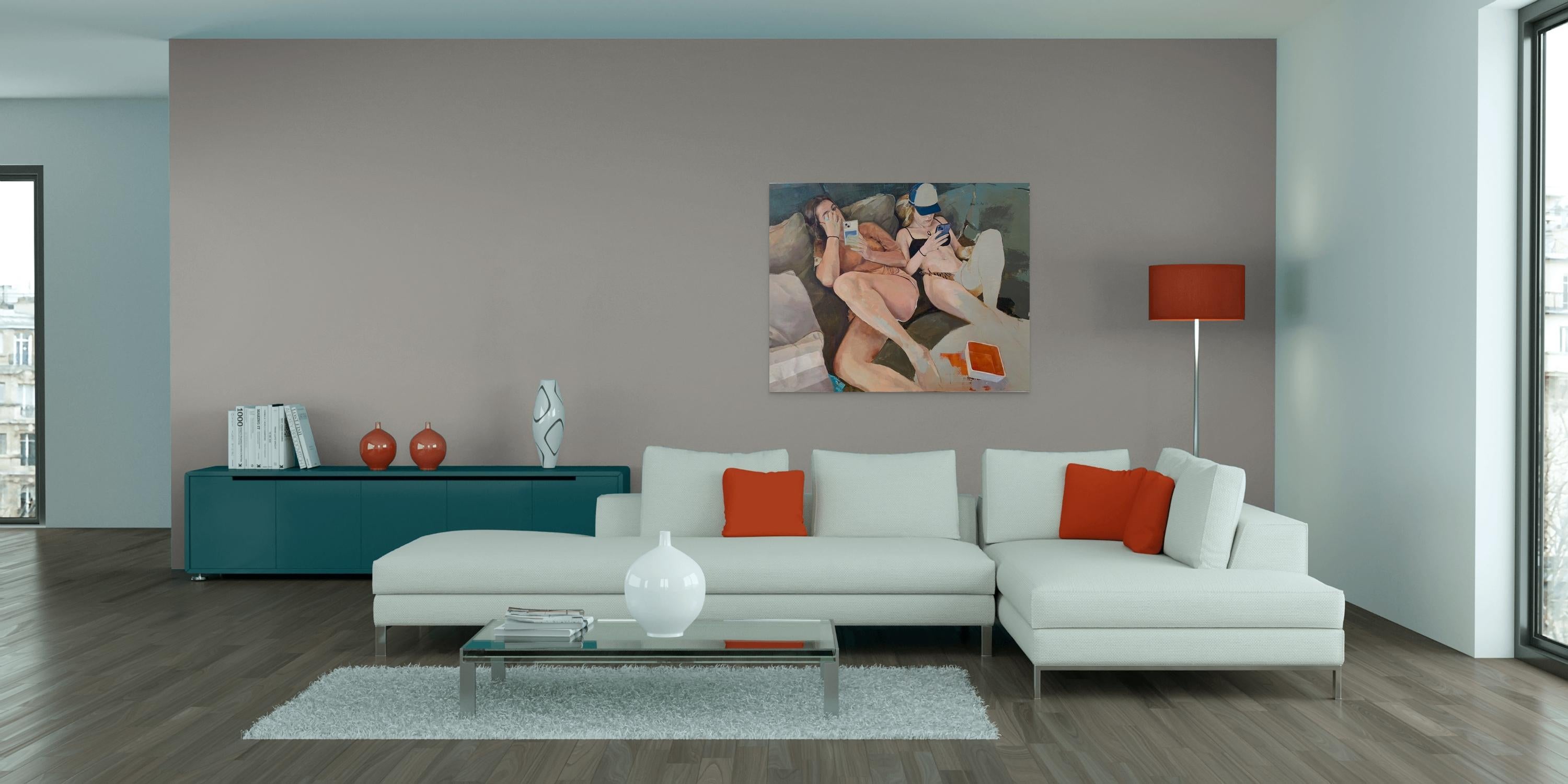 Wahrnehmung – Painting von Diana Tremaine