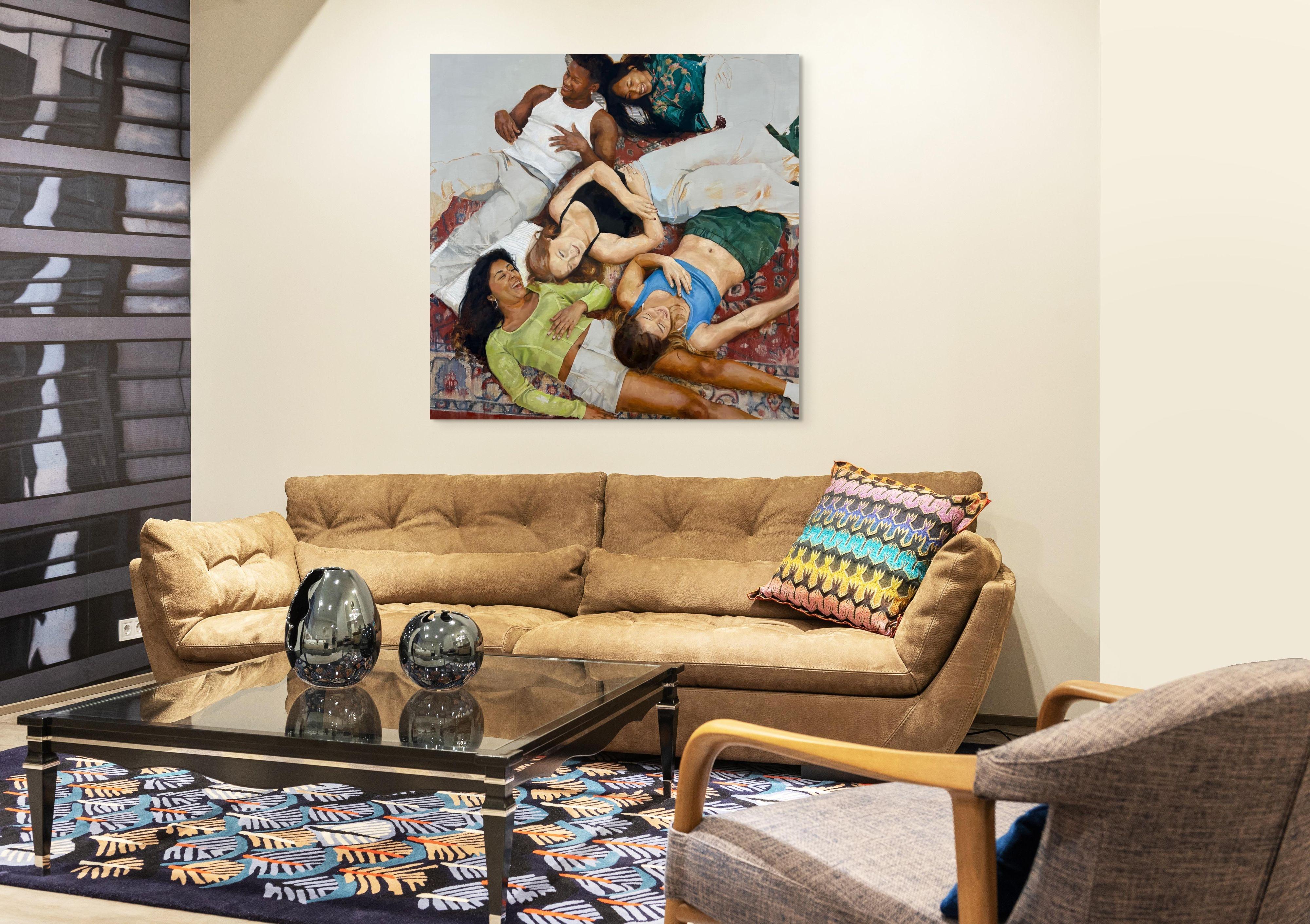 Wahrsagerinnen und Wahrsager – Painting von Diana Tremaine