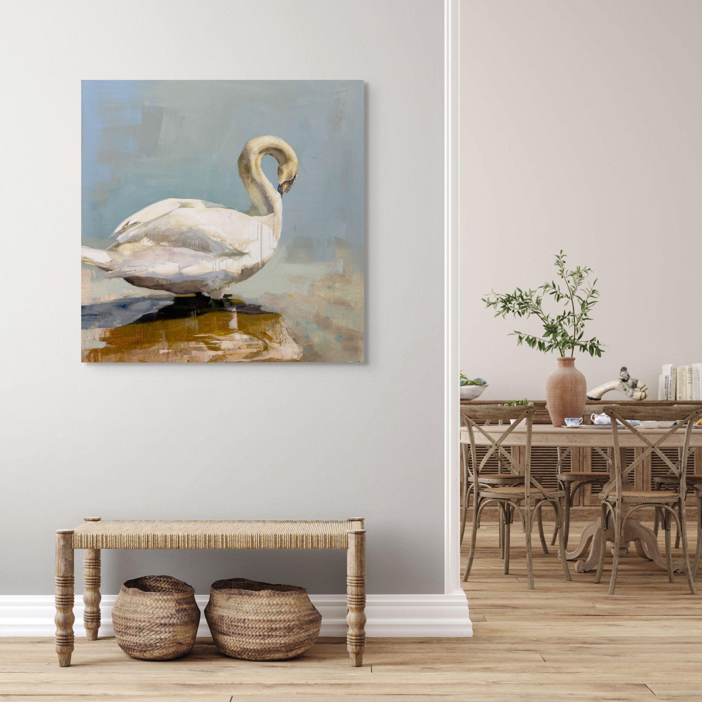 Schwan – Painting von Diana Tremaine