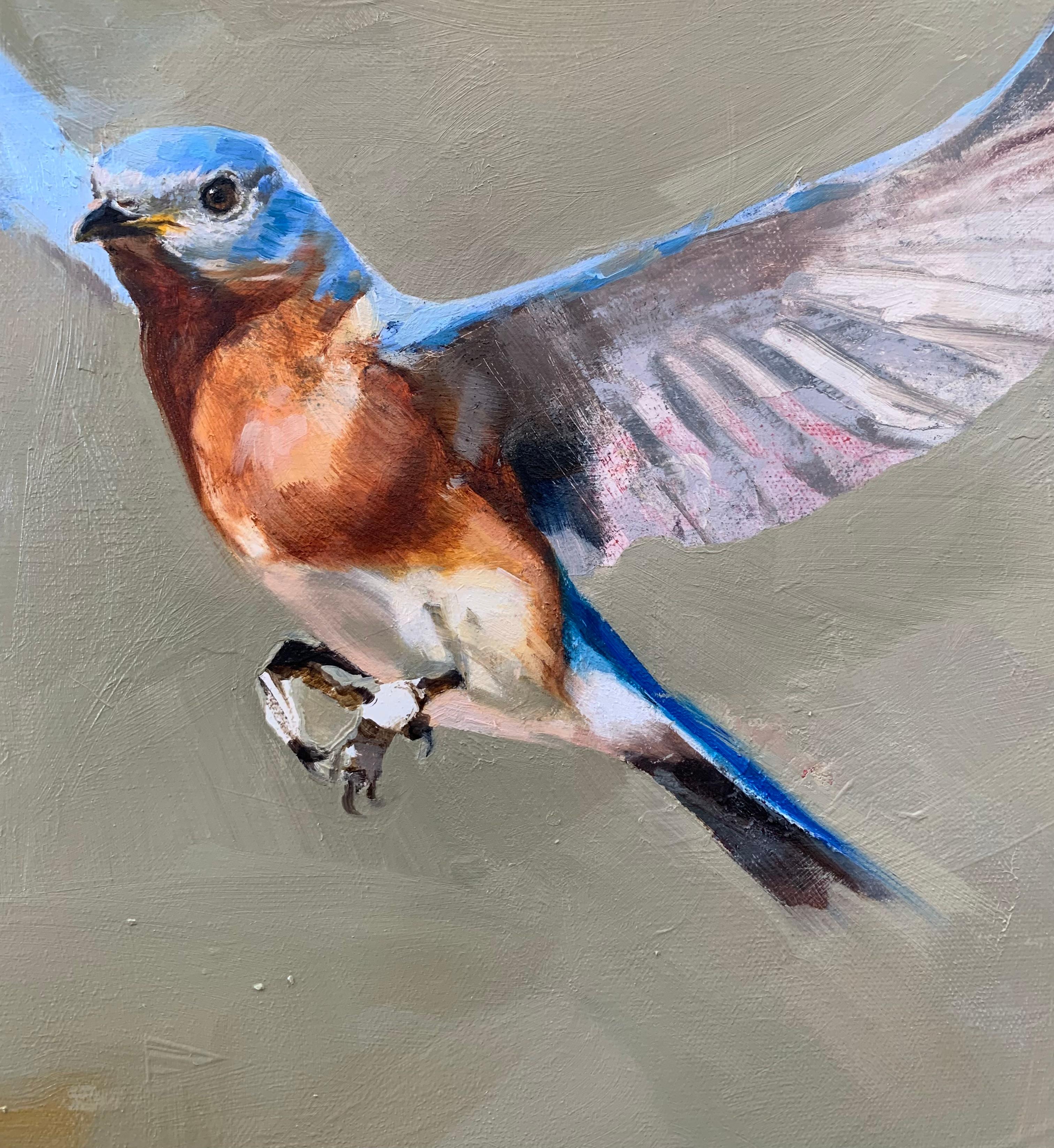 Il limite dell'equilibrio - Painting Contemporaneo di Diana Tremaine