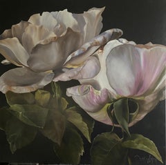 'Francesca Rose', 2020, Contemporary still-life on oil on linen