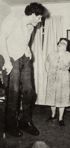 Diane Arbus, A Jewish Giant at Home with His Parents in the Bronx, 1979 (after)