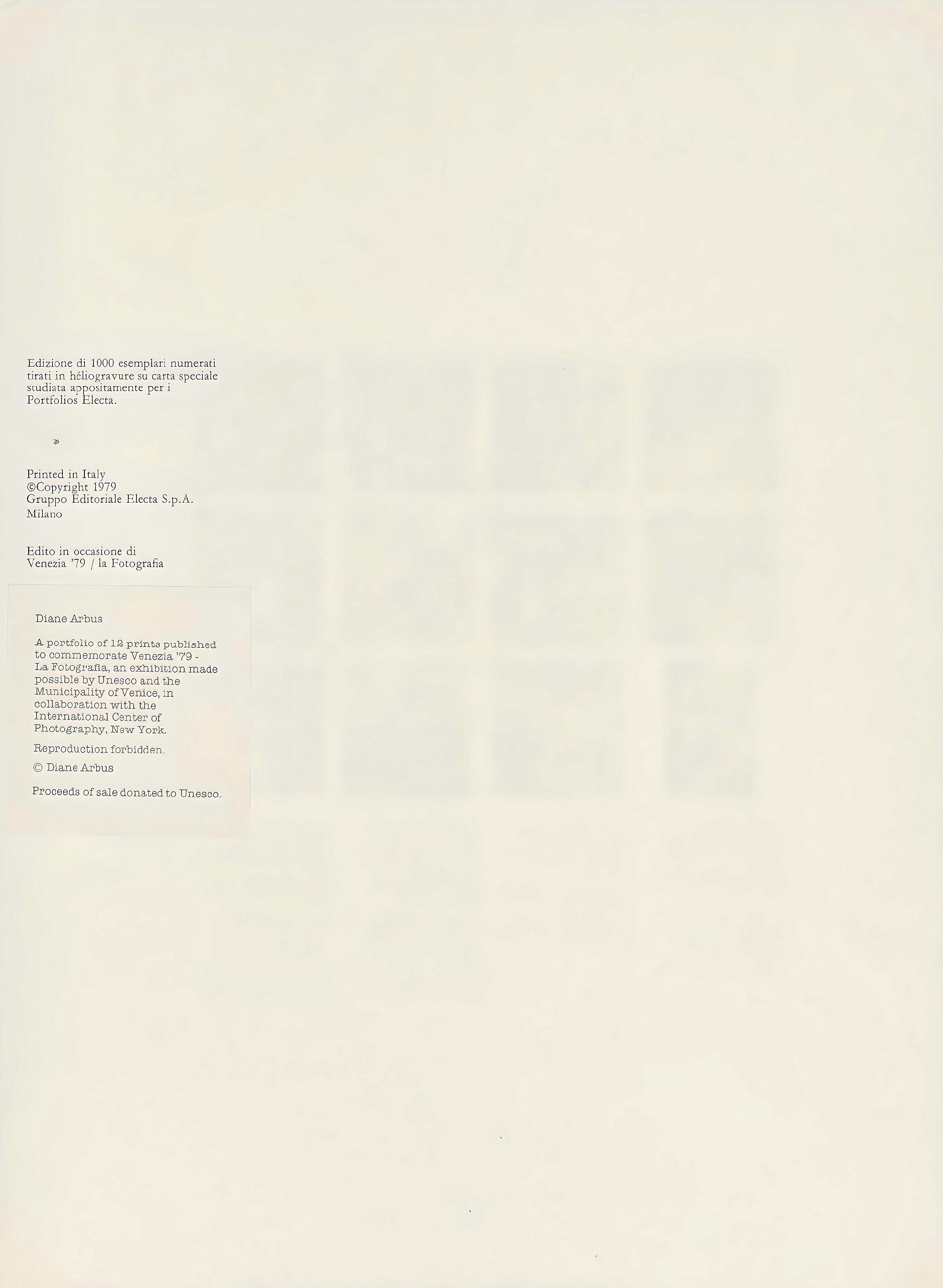 Arbus, Composition, Diane Arbus, Electa Editrice Portfolios (nach) im Angebot 6