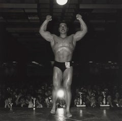 Muscle man contestant, N.Y.C.