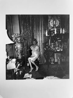 New York City, Widow in Her Bedroom, 55th St by Diane Arbus, Vintage Print