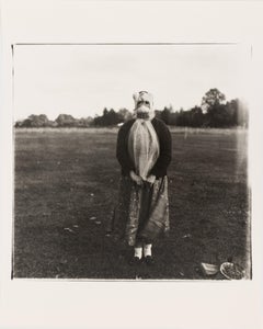 Untitled (17), black and white photographic portrait by Diane Arbus