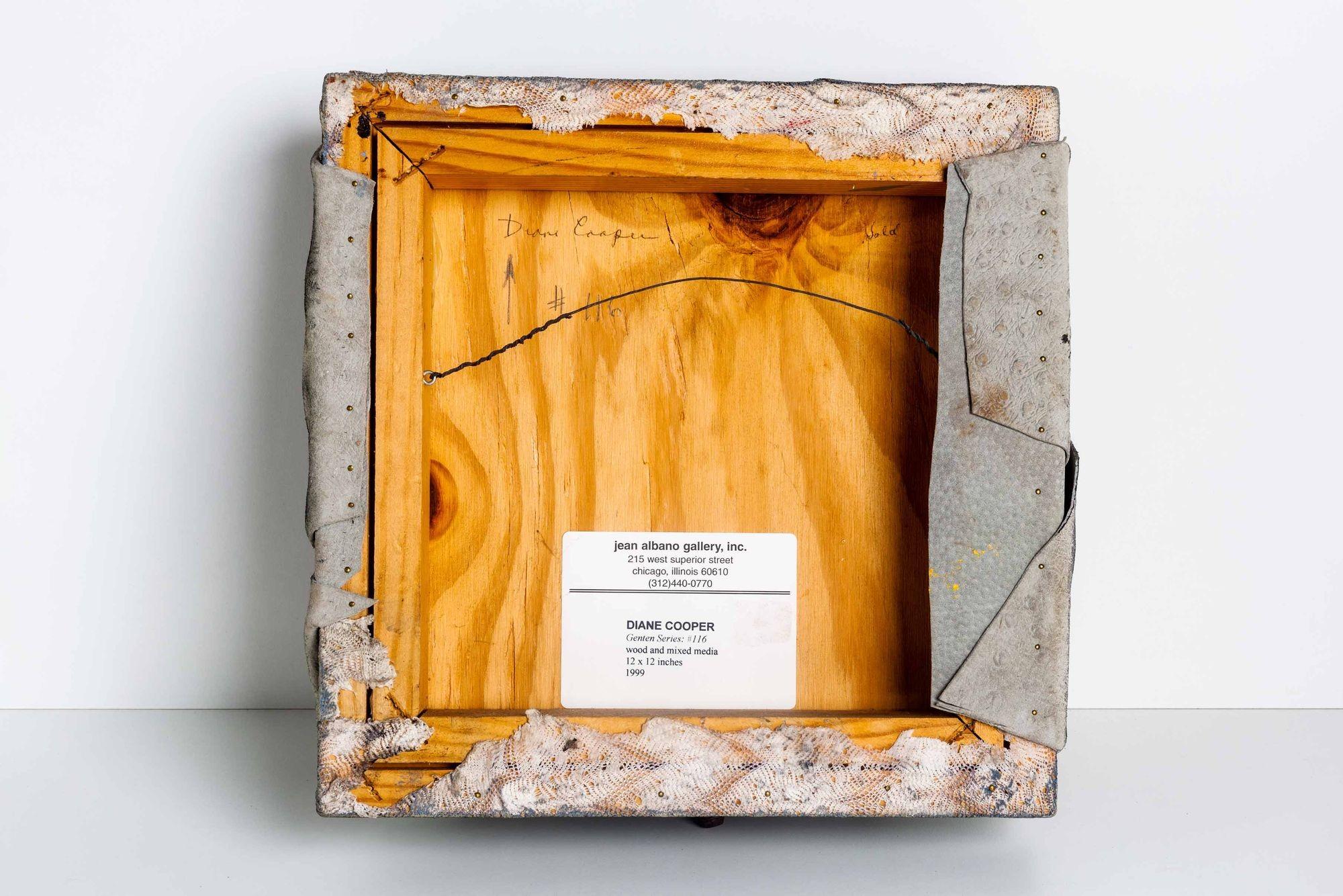 Diane Cooper Mixed Media über Holz Wandmontierte Bundle-Skulptur im Zustand „Gut“ im Angebot in Chicago, IL