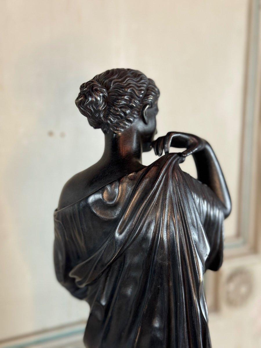 Diane De Gabis, Bronzo antico, Patina nera XIX secolo in vendita 1