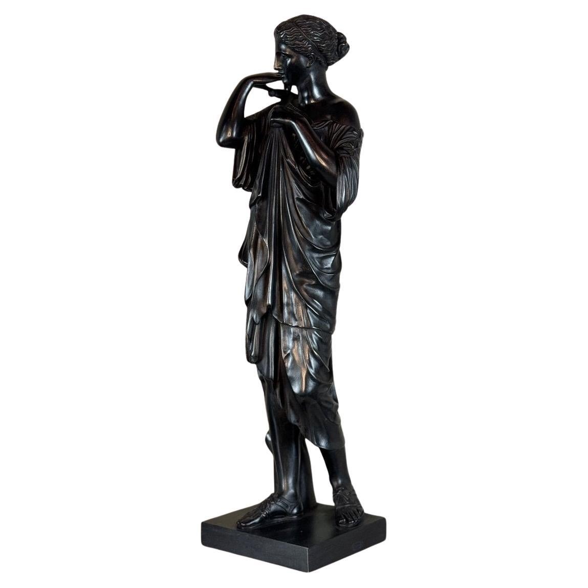 Diane De Gabis, Bronzo antico, Patina nera XIX secolo