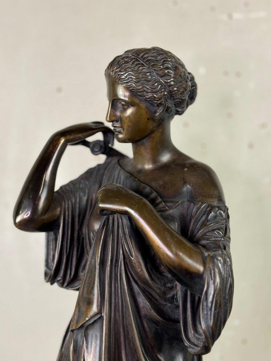 Diane De Gabies, Bronze After Antique, Brown Patina