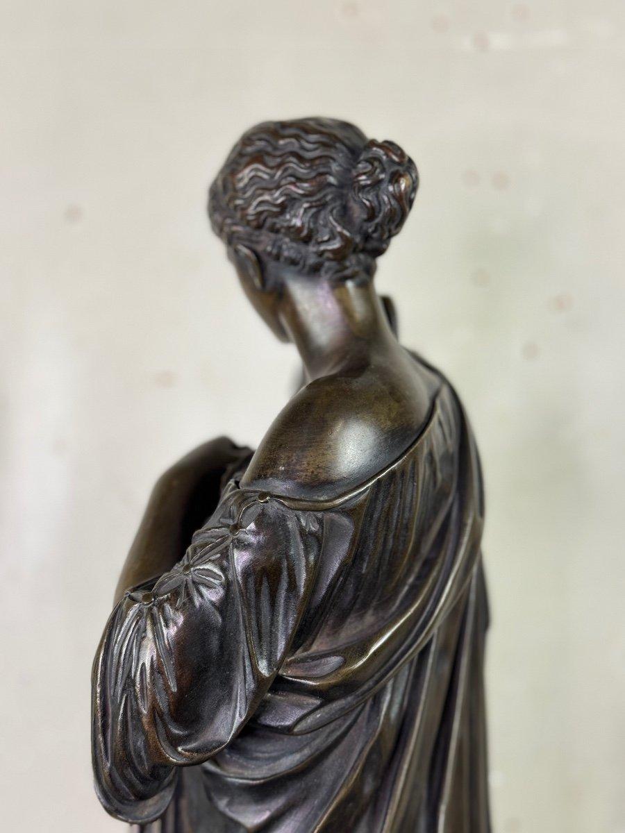 Diane De Gabies, Bronze After The Antique, Brown Patina 19th Century 3