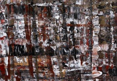 Abstract Composition, Abstract Expressionist Oil Painting by Diane Detalle