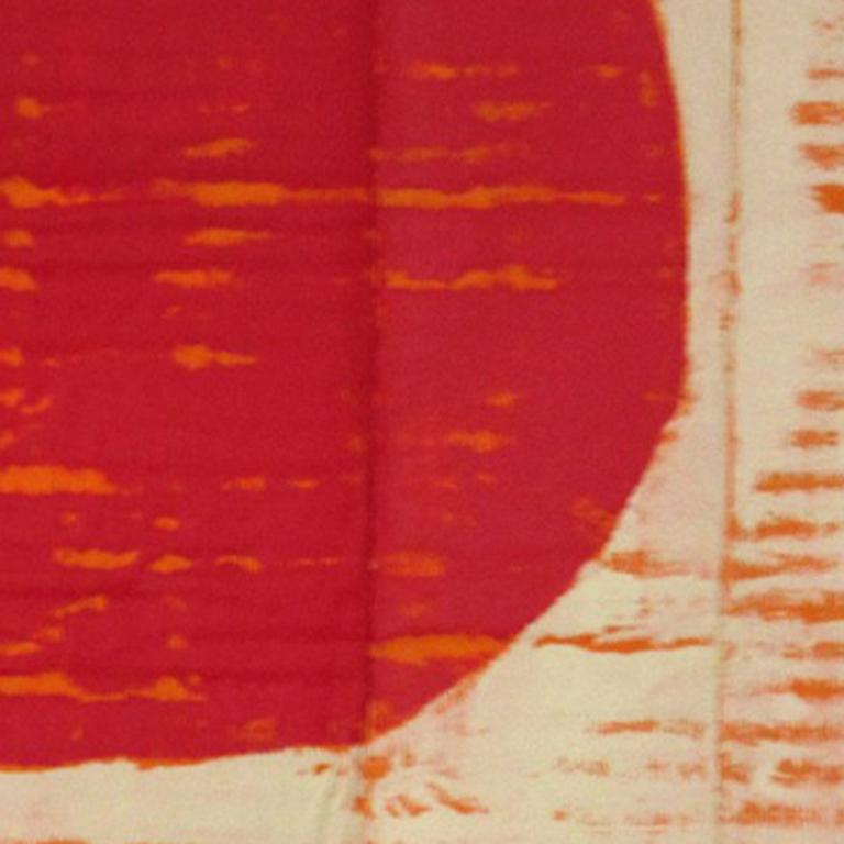 Diane Englander, Red and Buff on Orange XI, 2017, Mixed Media For Sale 3