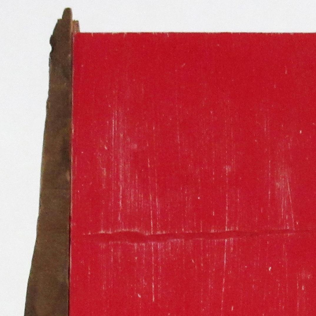 Diane Englander, Rojo y madera II, 2015, Técnica mixta, Madera en venta 2
