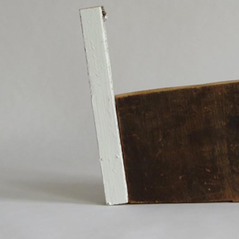 Diane Englander, White and Wood IX, 2014, Wood, Mixed Media For Sale 1